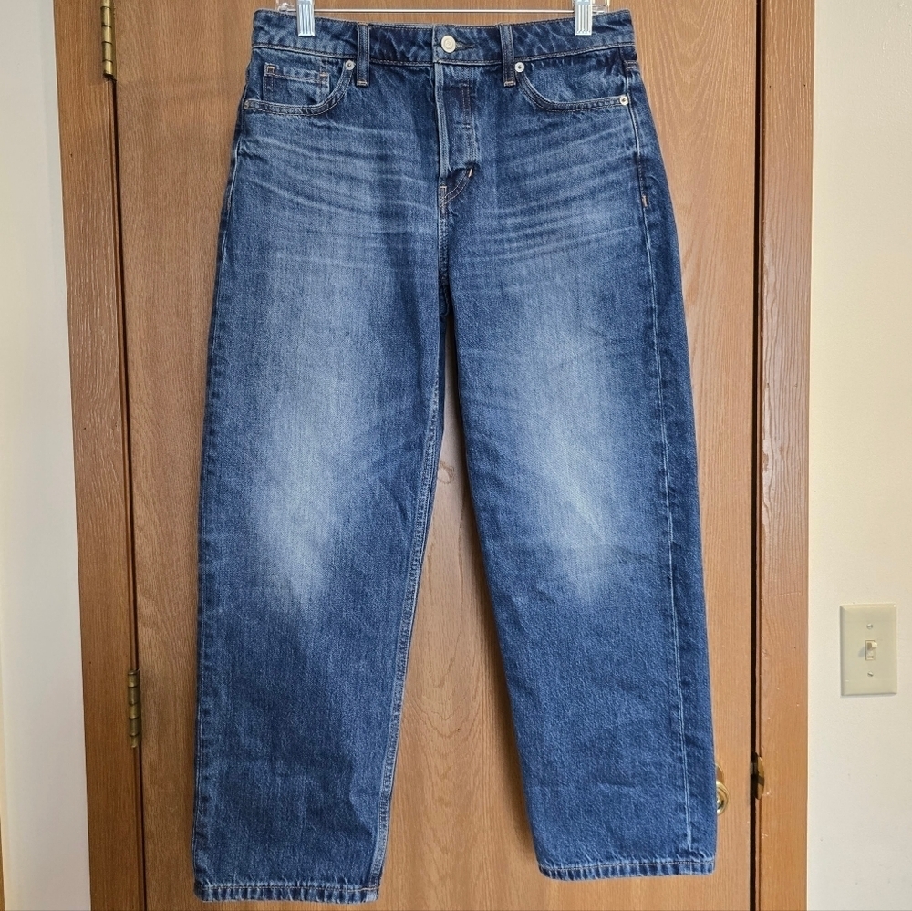 Banana Republic Slouchy Straight Jeans